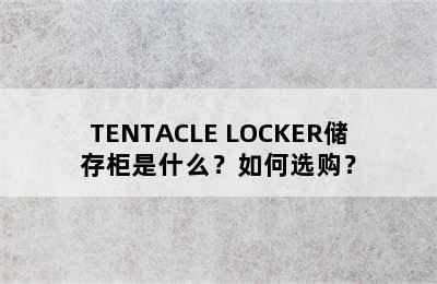 TENTACLE LOCKER储存柜是什么？如何选购？